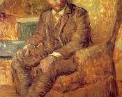 Portrait of Alexander Reid,Sitting in an Easy Chair